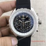 Fake Breitling for Bentley Motors Watch Chronograph Blue Rubber